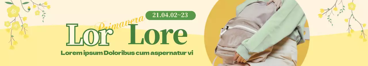 Giallo Verde Foto in evidenza Borse di primavera ordinate Promuovere un evento di vendita