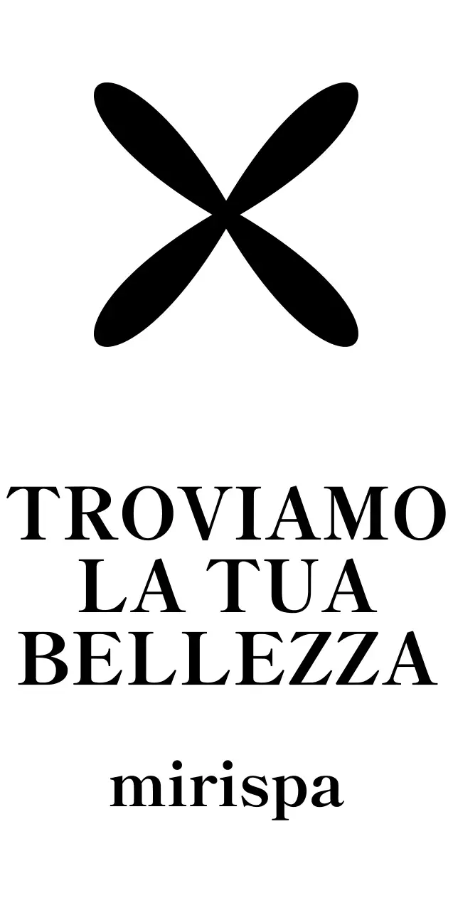 Concetto di Spa con logo nero