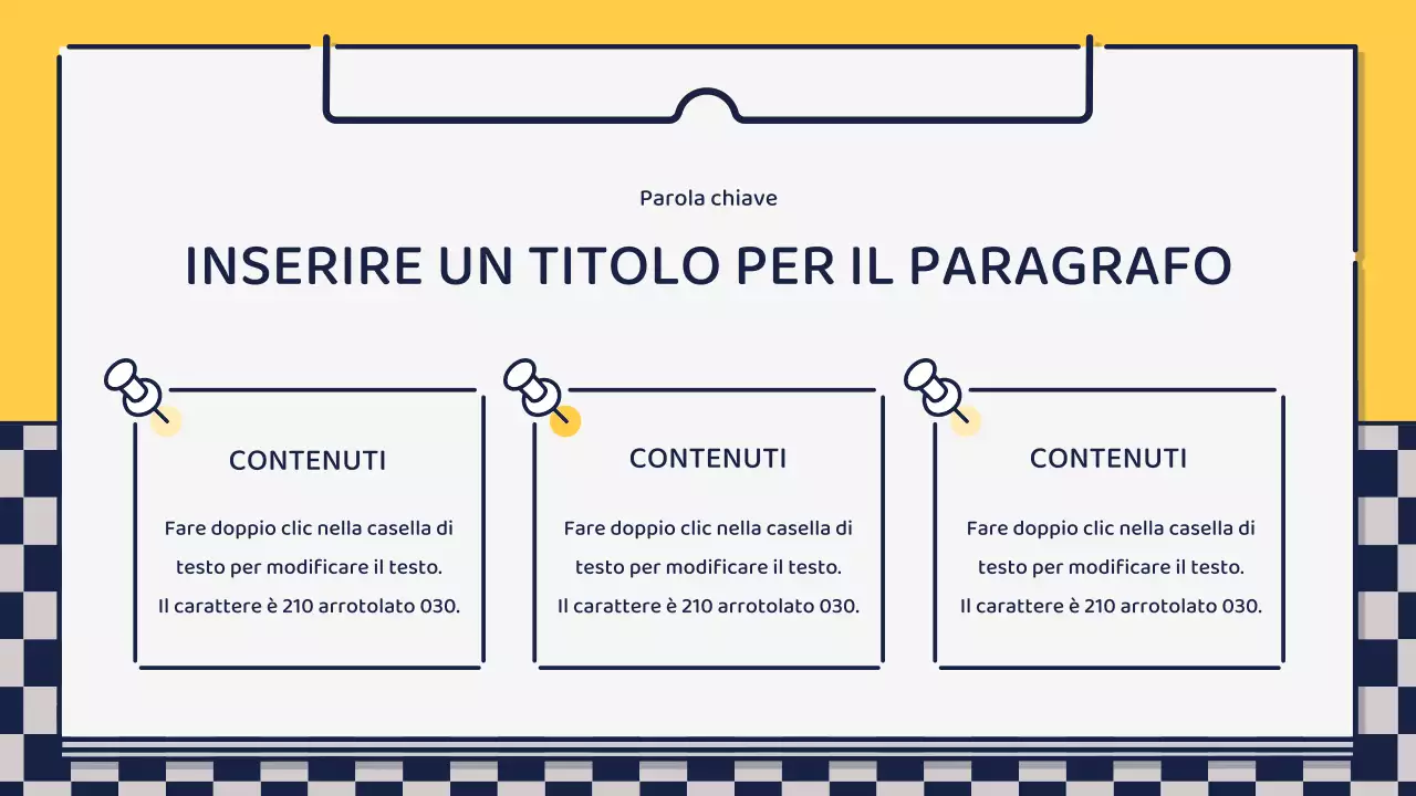 Presentazione sulla progettazione di icone carine e basilari in verde e giallo