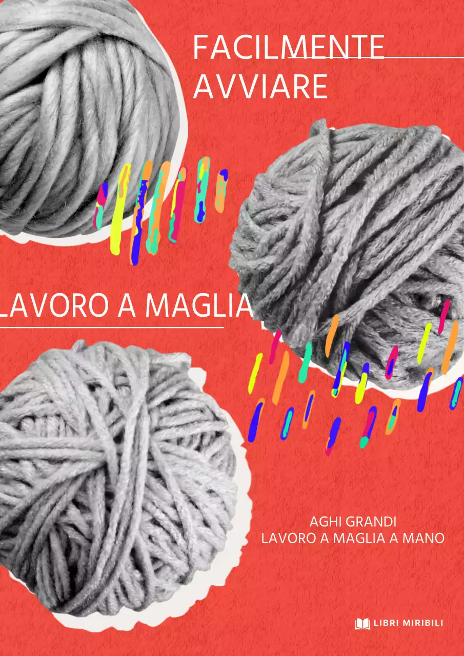 Copertina pop art in rosso