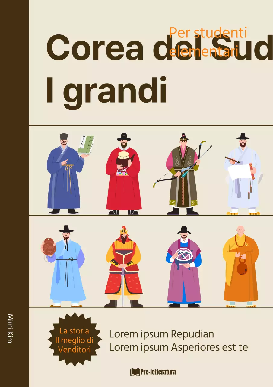 Sulla storia di vari personaggi coreani marroni