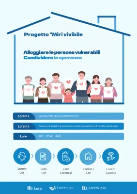 Programma assistenziale Azzurro e Blu Condividere la speranza con le persone svantaggiate