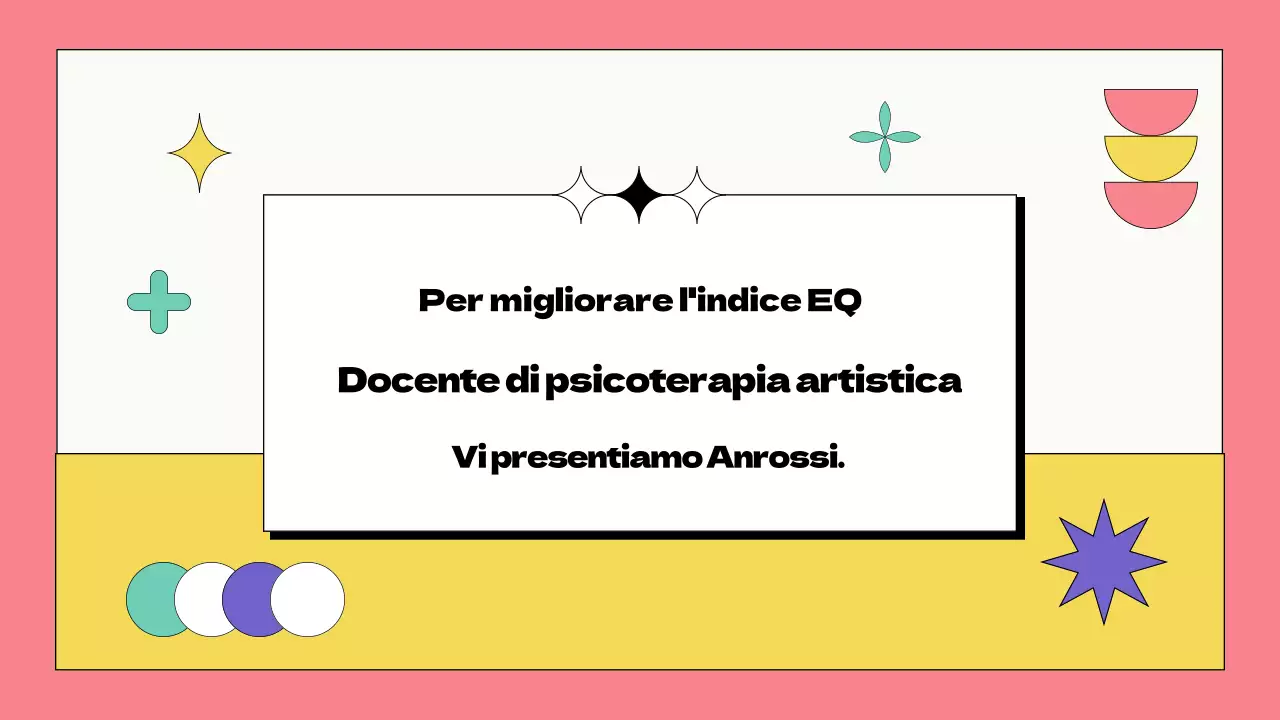 Psicoterapia artistica con le forme nei toni rosa-viola Sillabo dell'istruttore Formazione del portfolio Introduzione dell'istruttore