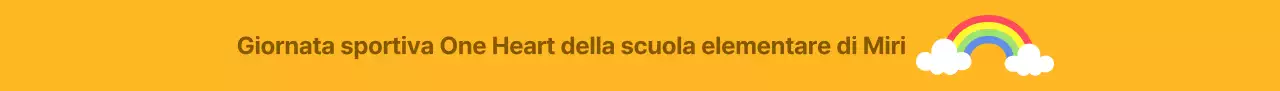 Souvenir multicolore per la giornata sportiva della scuola primaria