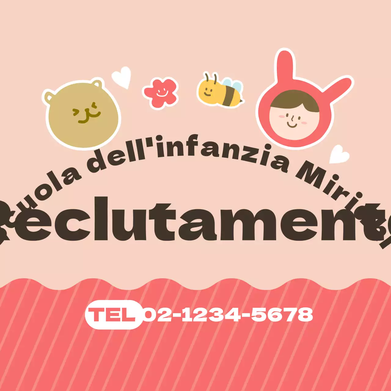 Magnete per il reclutamento della scuola materna