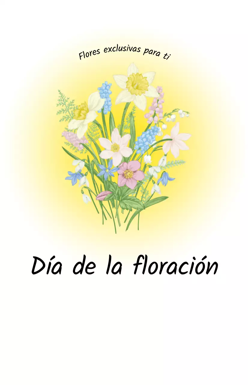 Una floristería con degradados de color e ilustraciones de ramos para dar un aire fresco a la primavera