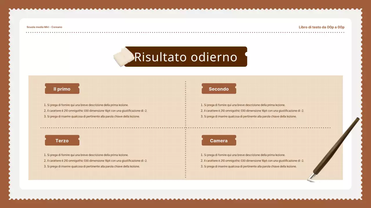 Francobolli semplici marroni d'epoca Risorse didattiche nazionali per le lingue