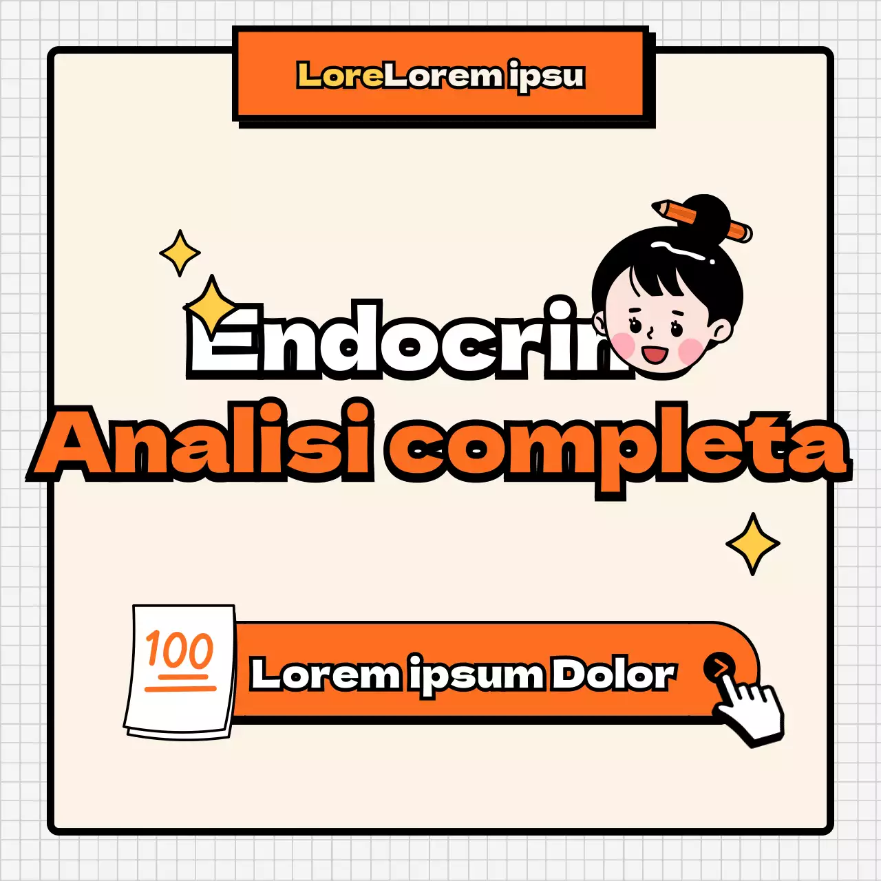 Analisi endocrina arancione e color carne CardNews