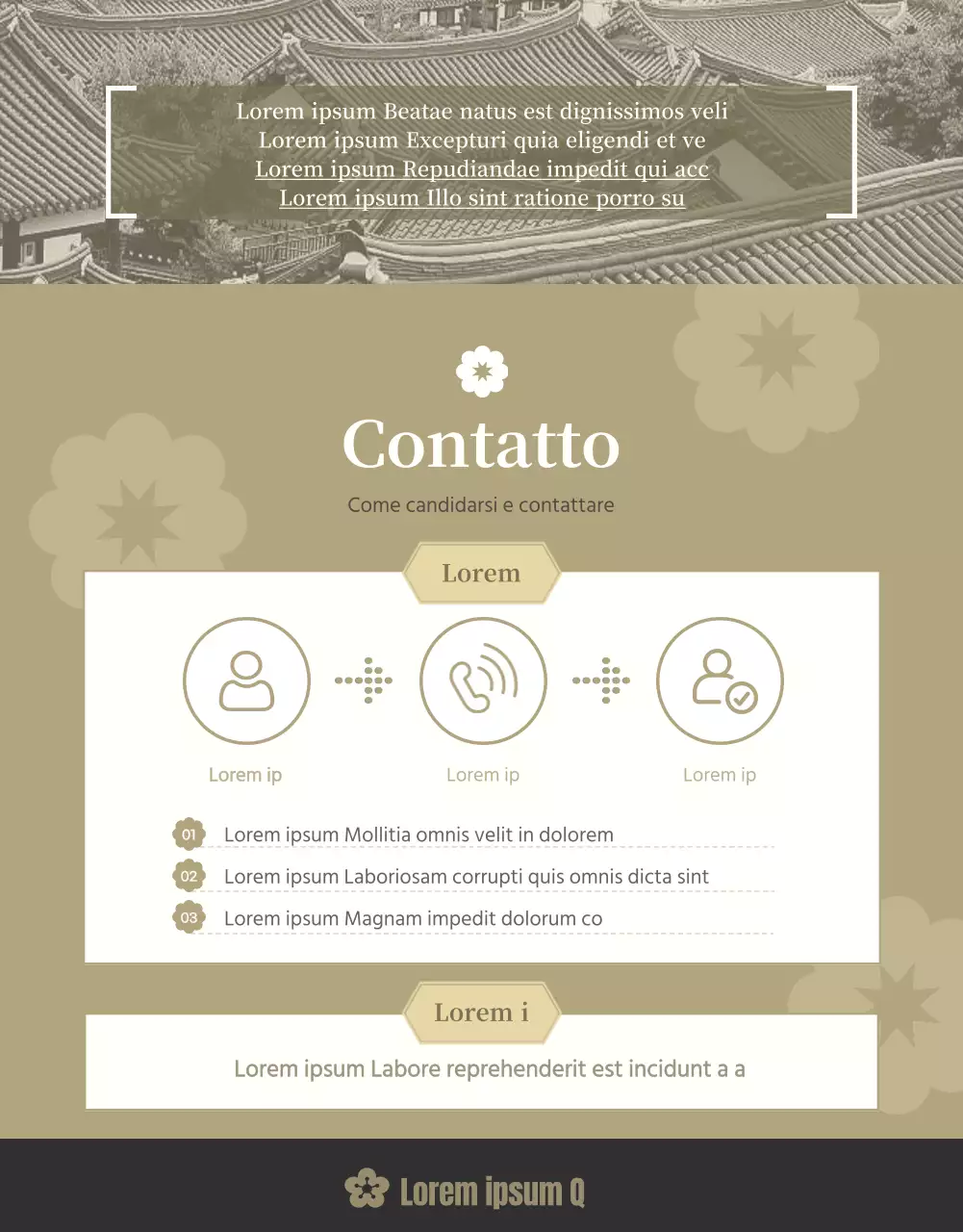 Un poster tradizionale e rilassante con finitura in porcellana color avorio.