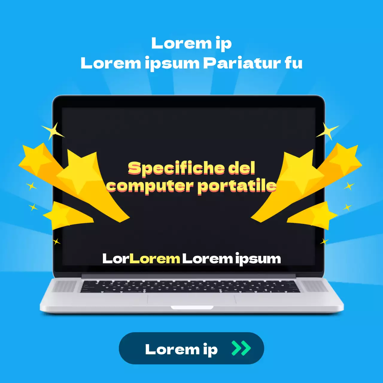 Suggerimenti semplici e blu per l'acquisto di un computer portatile