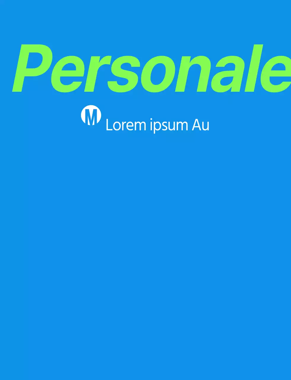 Gilet semplice blu-verde per il personale della fiera del lavoro