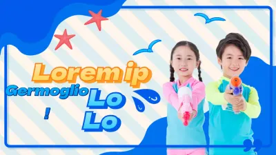 Pistola ad acqua blu fredda informale Miniatura di YouTube