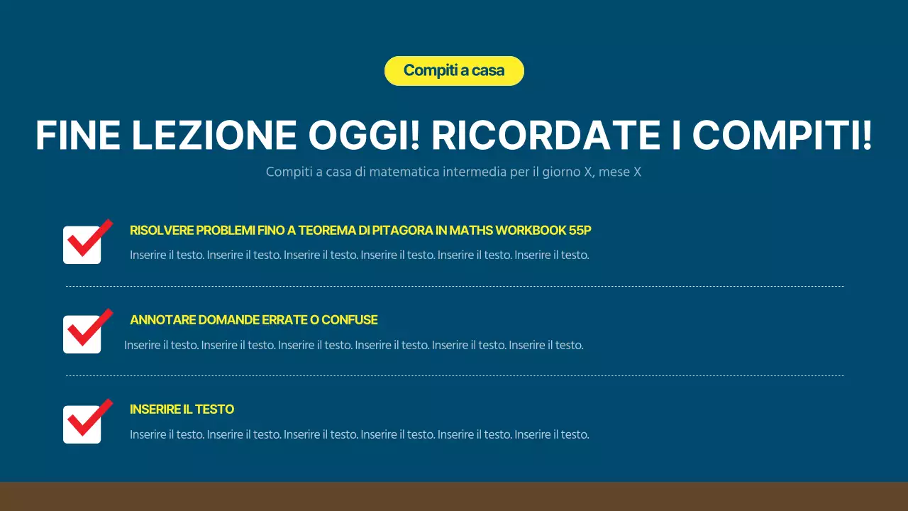 Un libro di matematica con lavagna kitsch blu marino