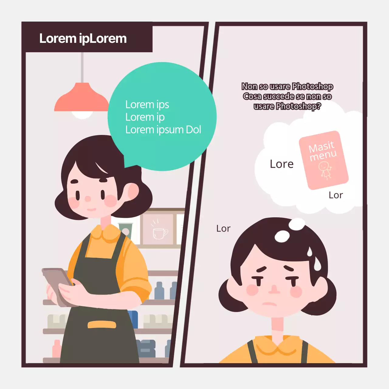 Suggerimenti per l'utilizzo della graziosa pre-tela rosa e menta spiegata