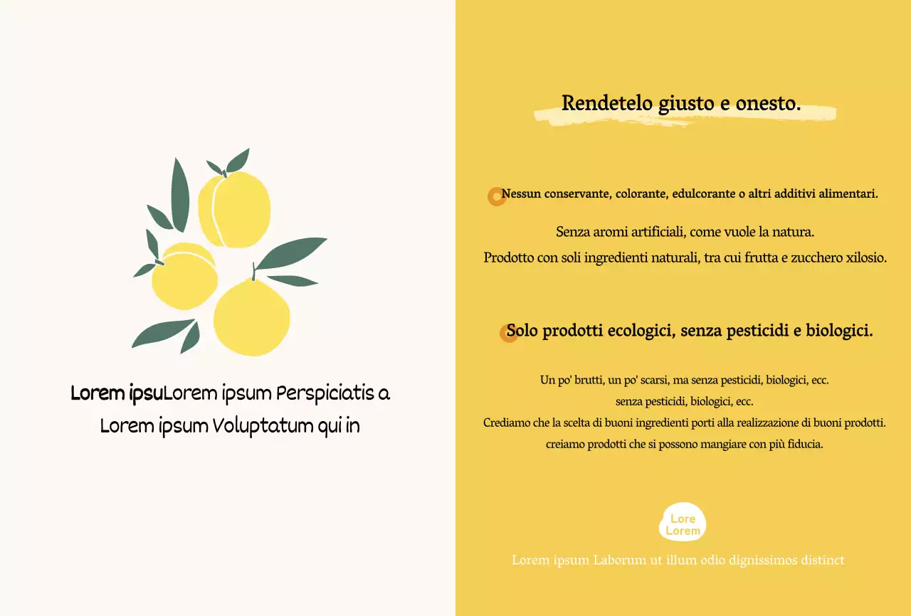 Per promuovere un prodotto alla citronella gialla