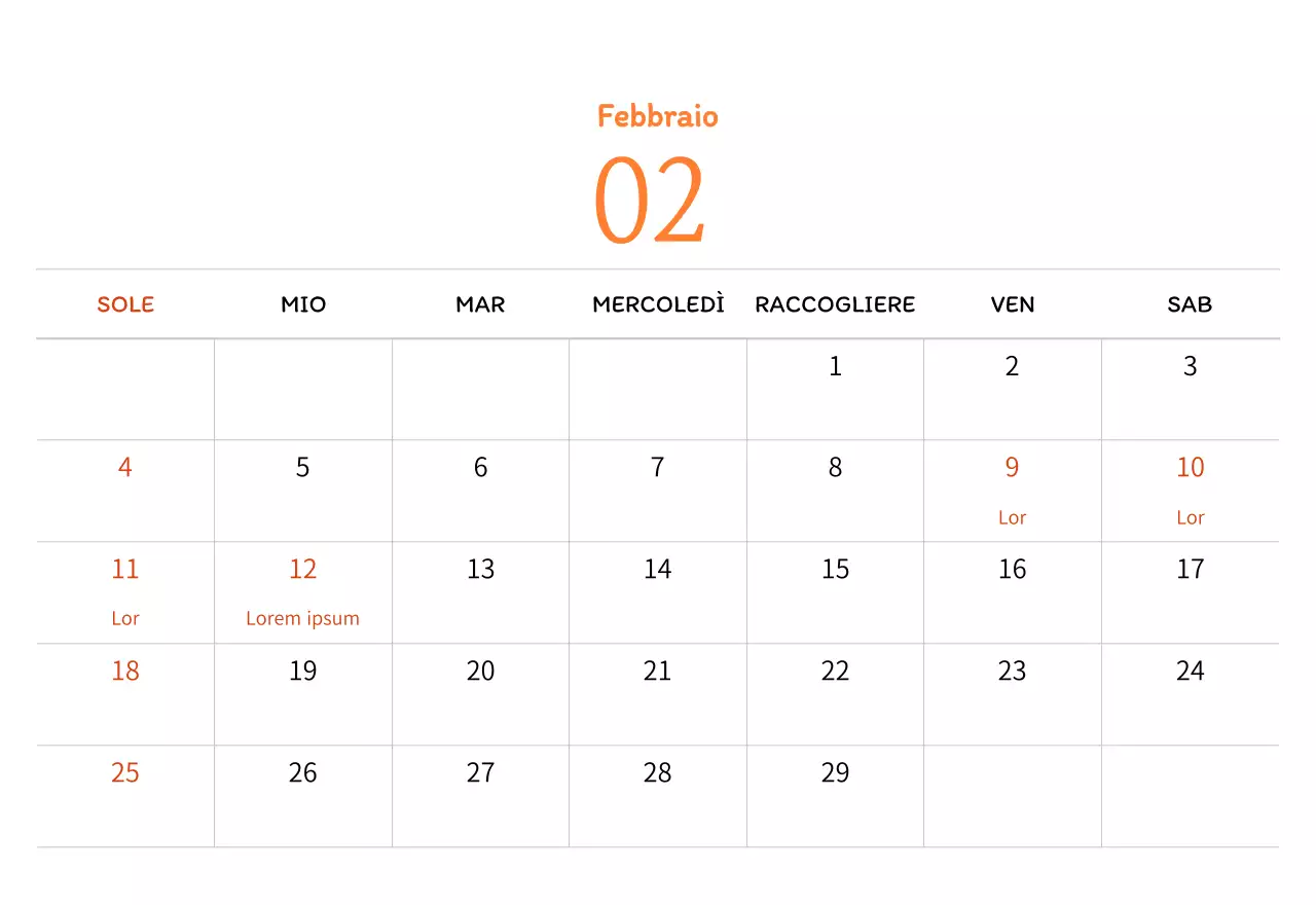 Illustrazioni di francobolli con un concetto caldo