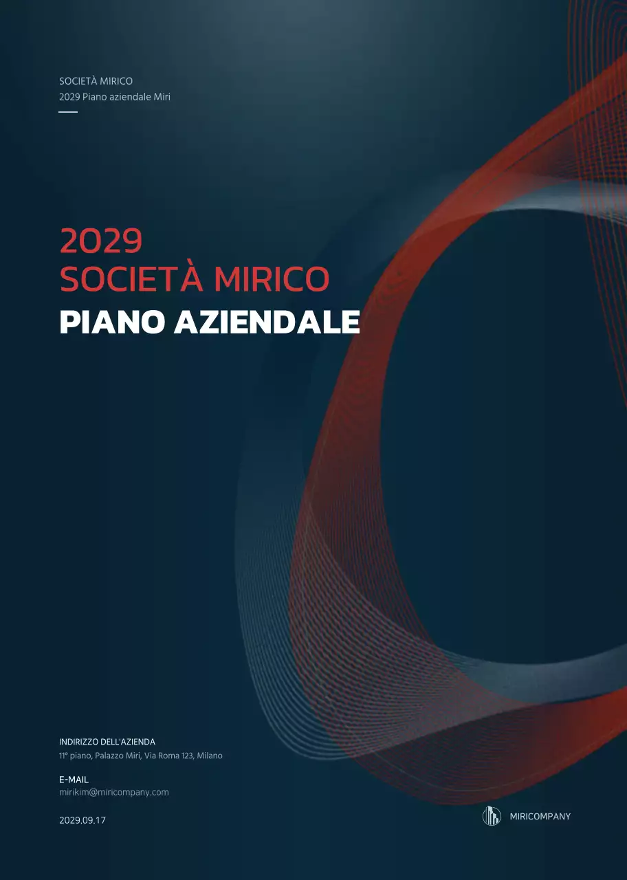 Concetto grafico di rilegatura primaverile in blu navy e rosso