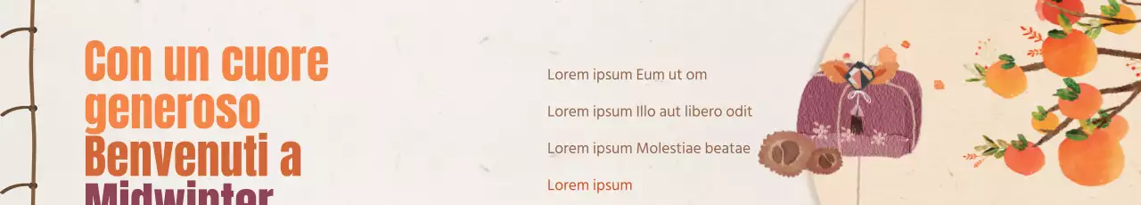 Un generoso infrasettimanale