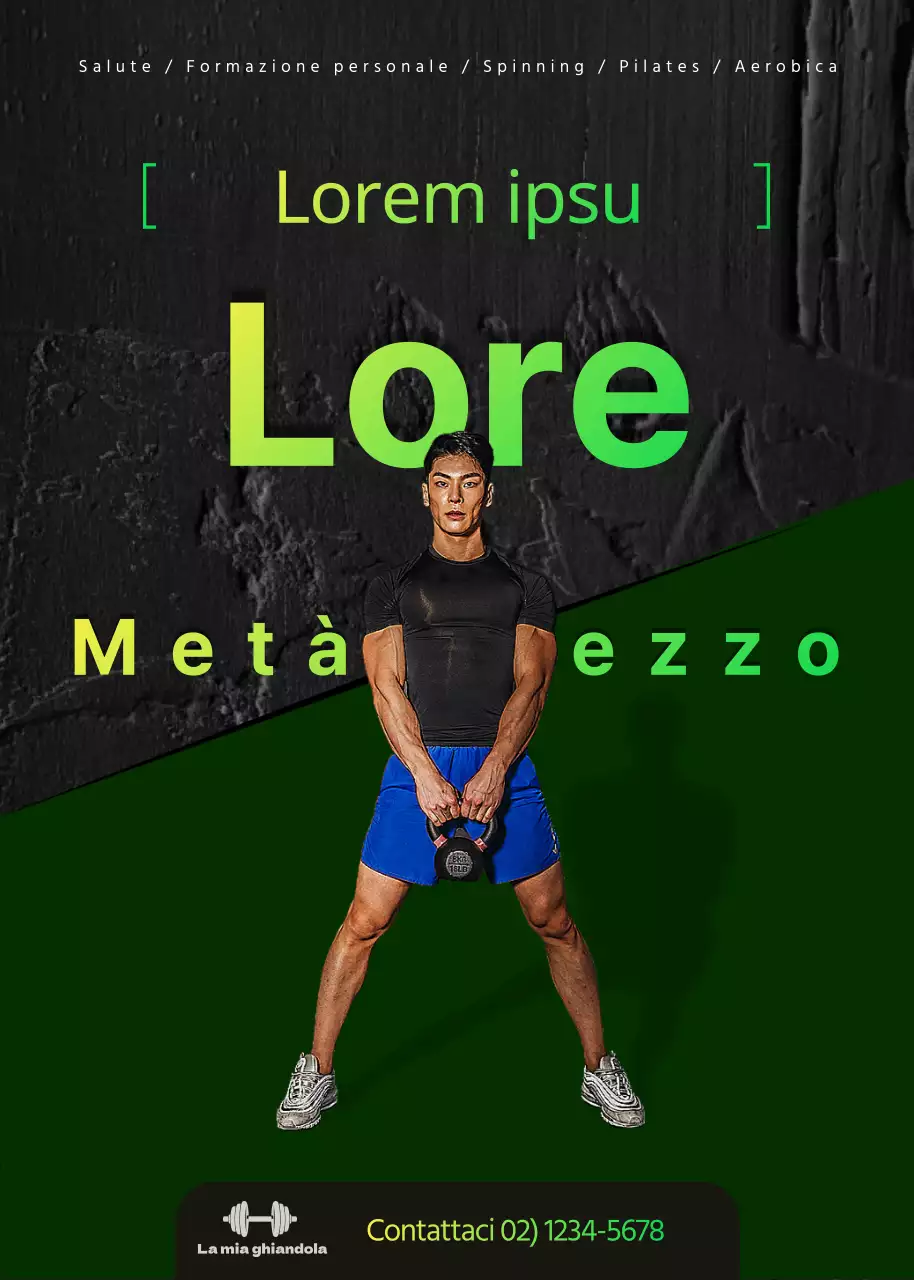 Offerte speciali sulla quota annuale per la salute evidenziate con un gradiente verde