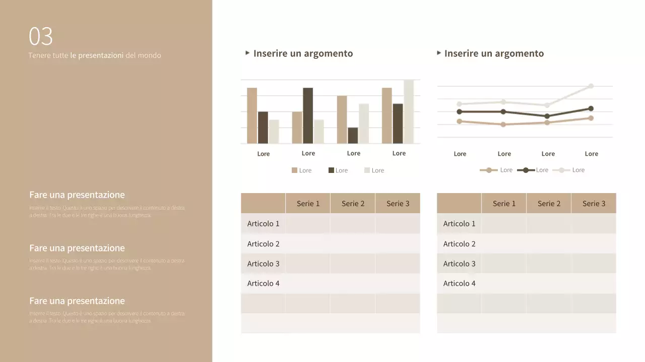 Modello di interno emozionale in tonalità marrone