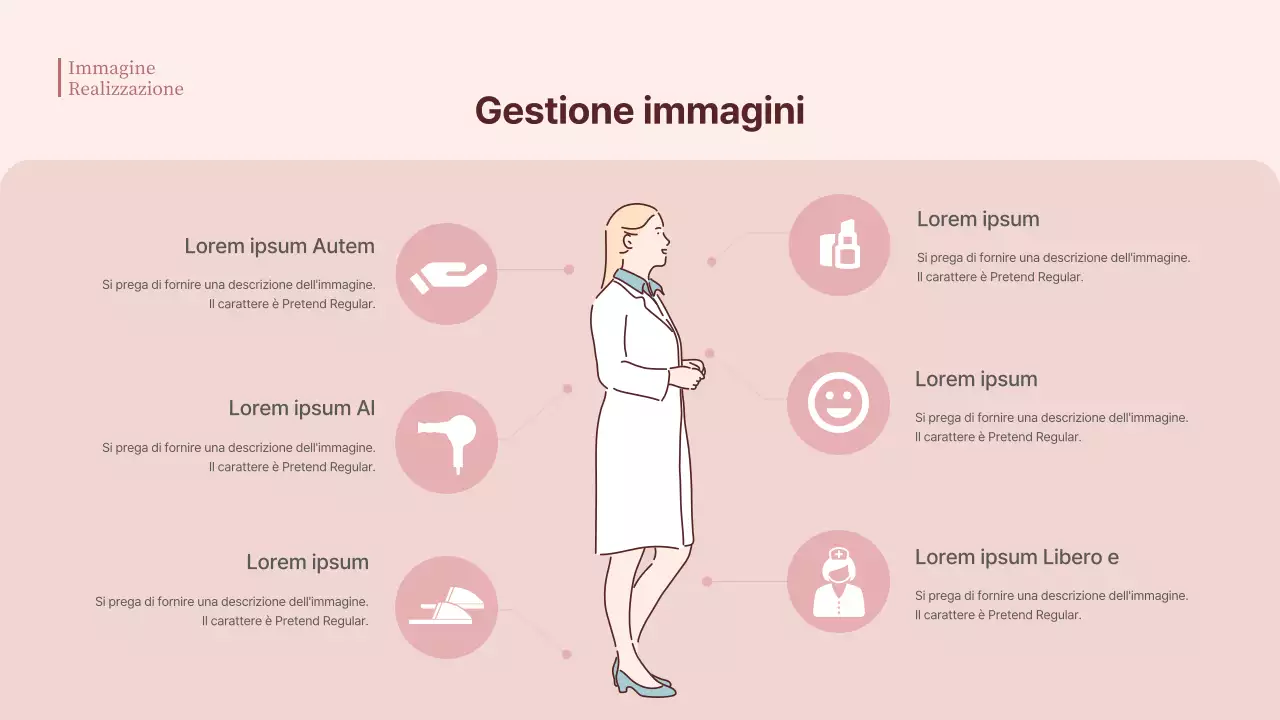 Manuale di formazione alla gentilezza dell'ospedale CS in colori rosa pastello