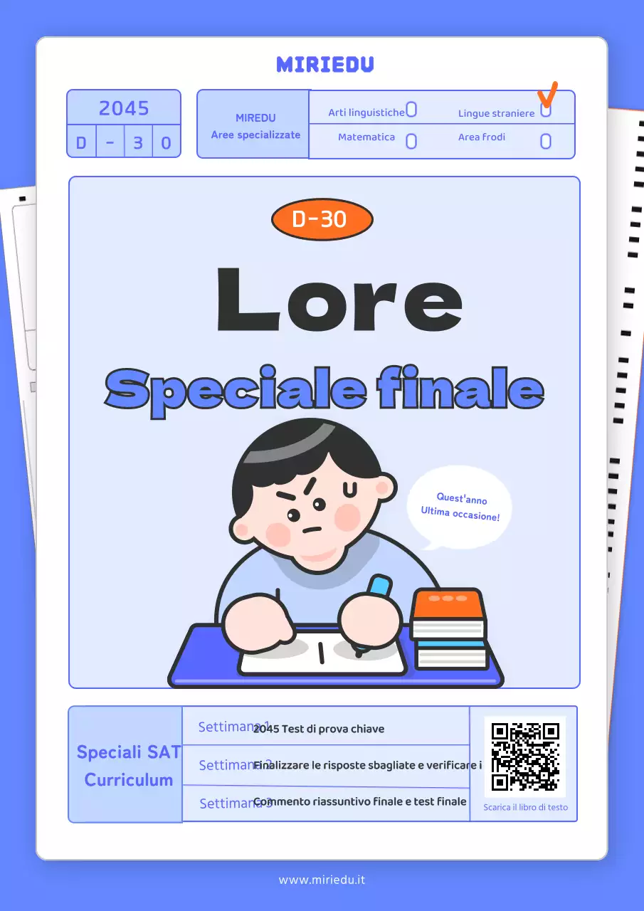 Promuovere le Conferenze speciali SAT semplici di Blue