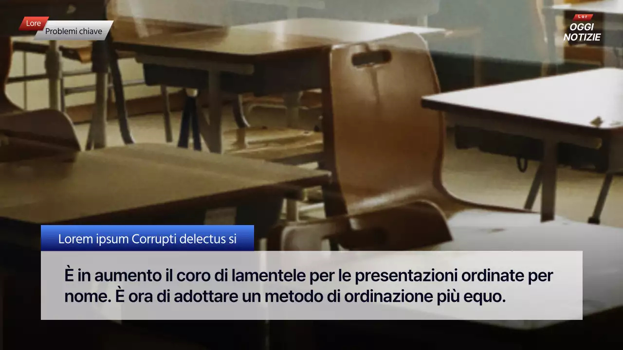 La scuola discute la tendenza del blu e del nero Notizie