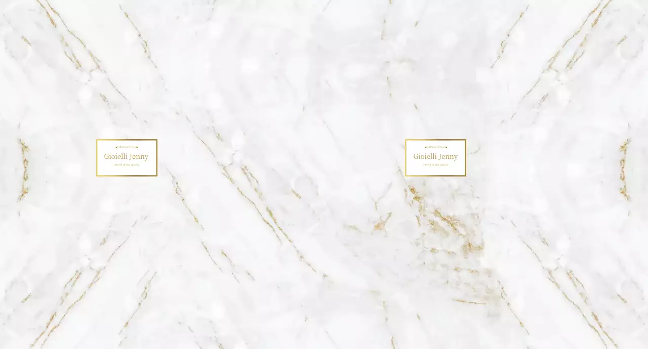Motivo di marmo moderno in oro bianco