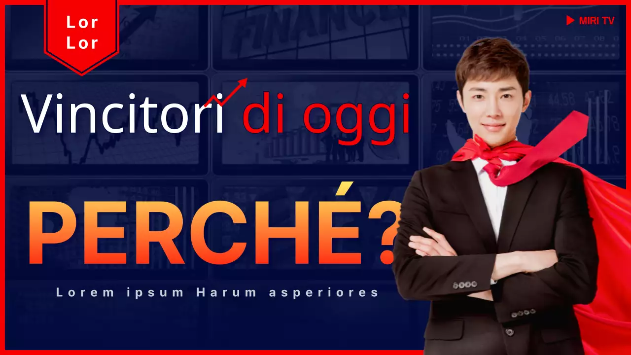 Una semplice guida all'analisi delle azioni in rosso e blu navy post