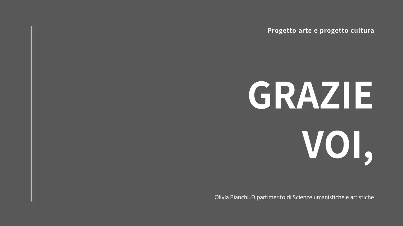 Presentazioni concise