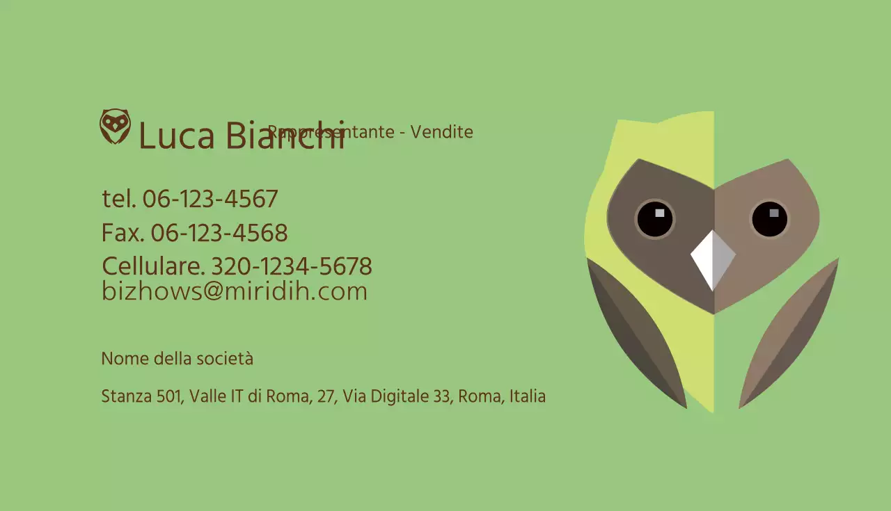 Biglietti da visita aziendali