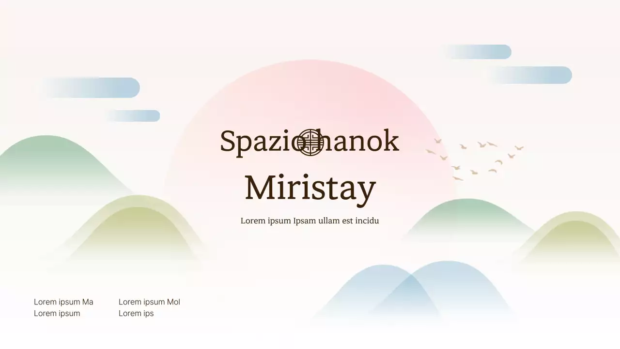 Gradienti pastello Una guida per affittare uno spazio hanok con paesaggi tradizionali