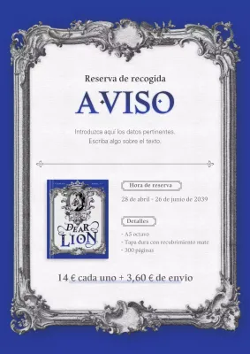 Guía de la colección Blue de novelas web ilustradas de época