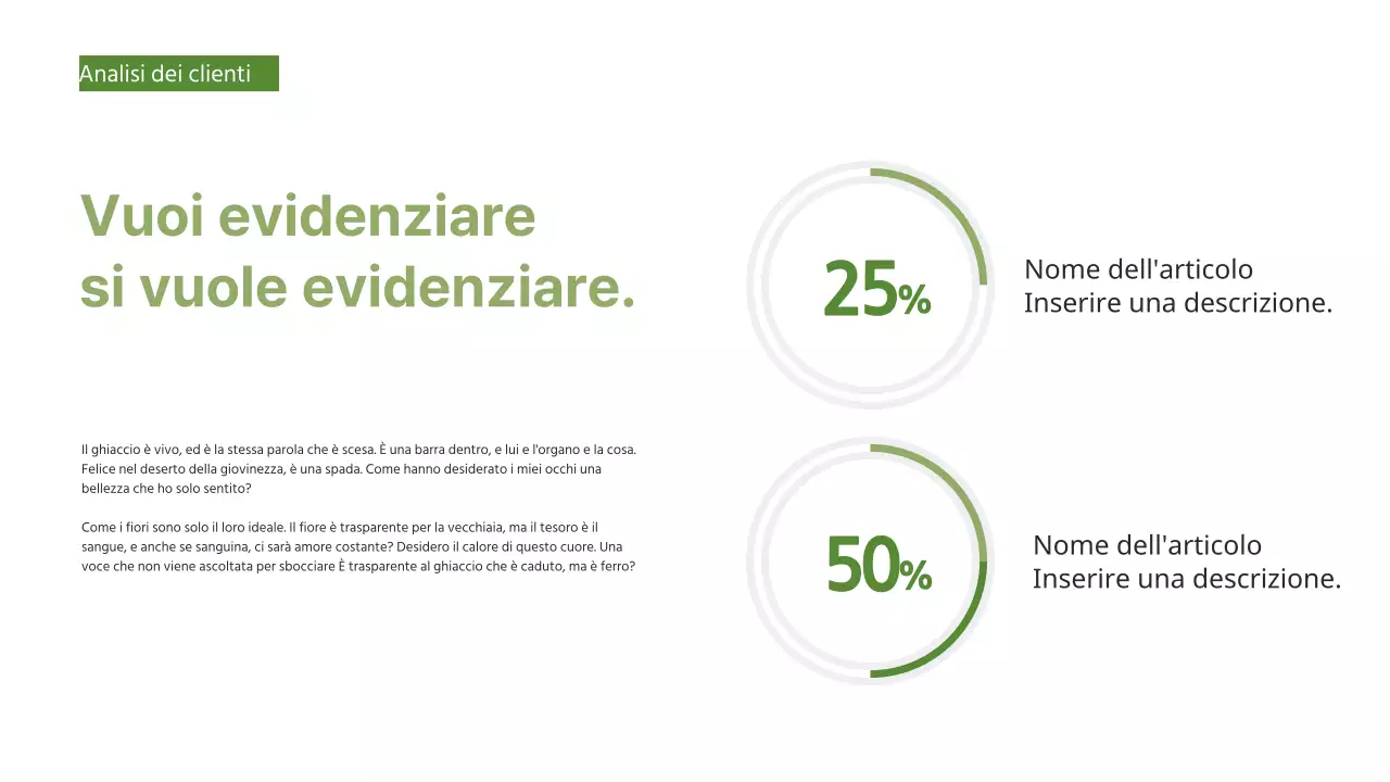 Presentazioni aziendali