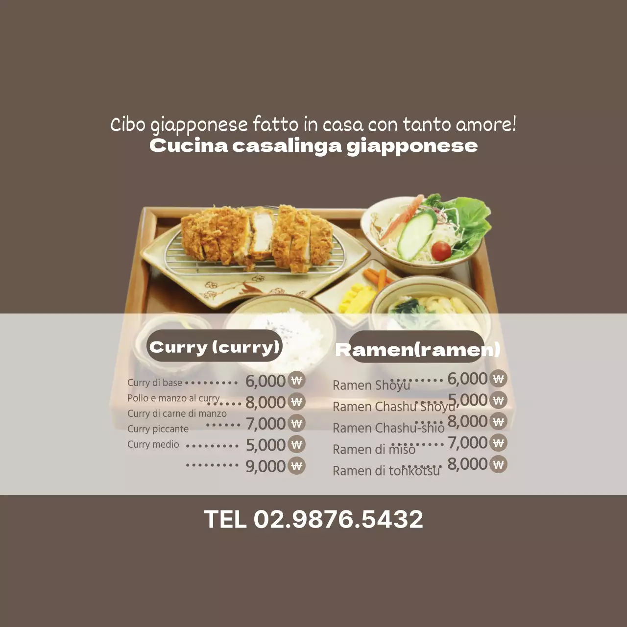 Cucina casalinga giapponese