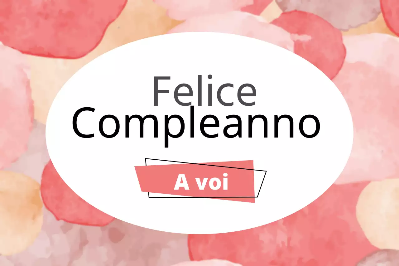 Buon compleanno