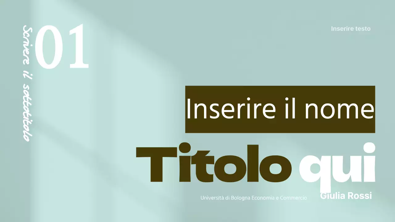 Semplici colori pastello