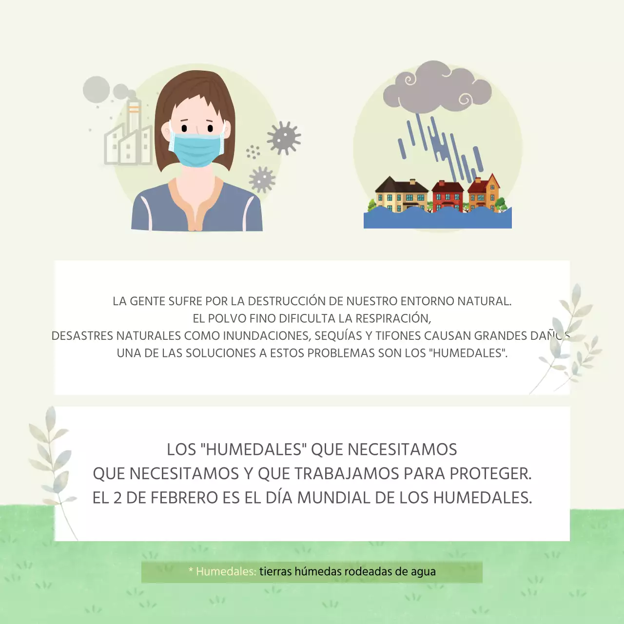 Tarjeta Ducasse del Día Mundial de los HumedalesDiseño de noticias