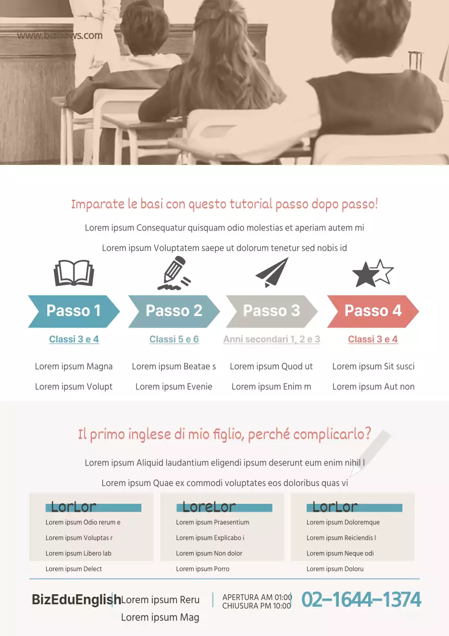 Imparare passo dopo passo