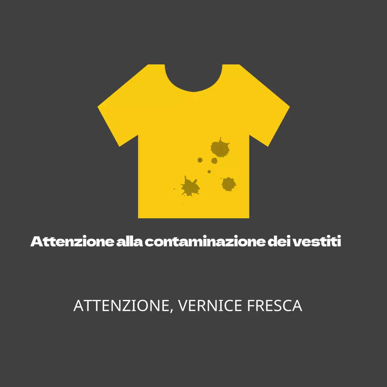 Attenzione alla contaminazione degli indumenti
