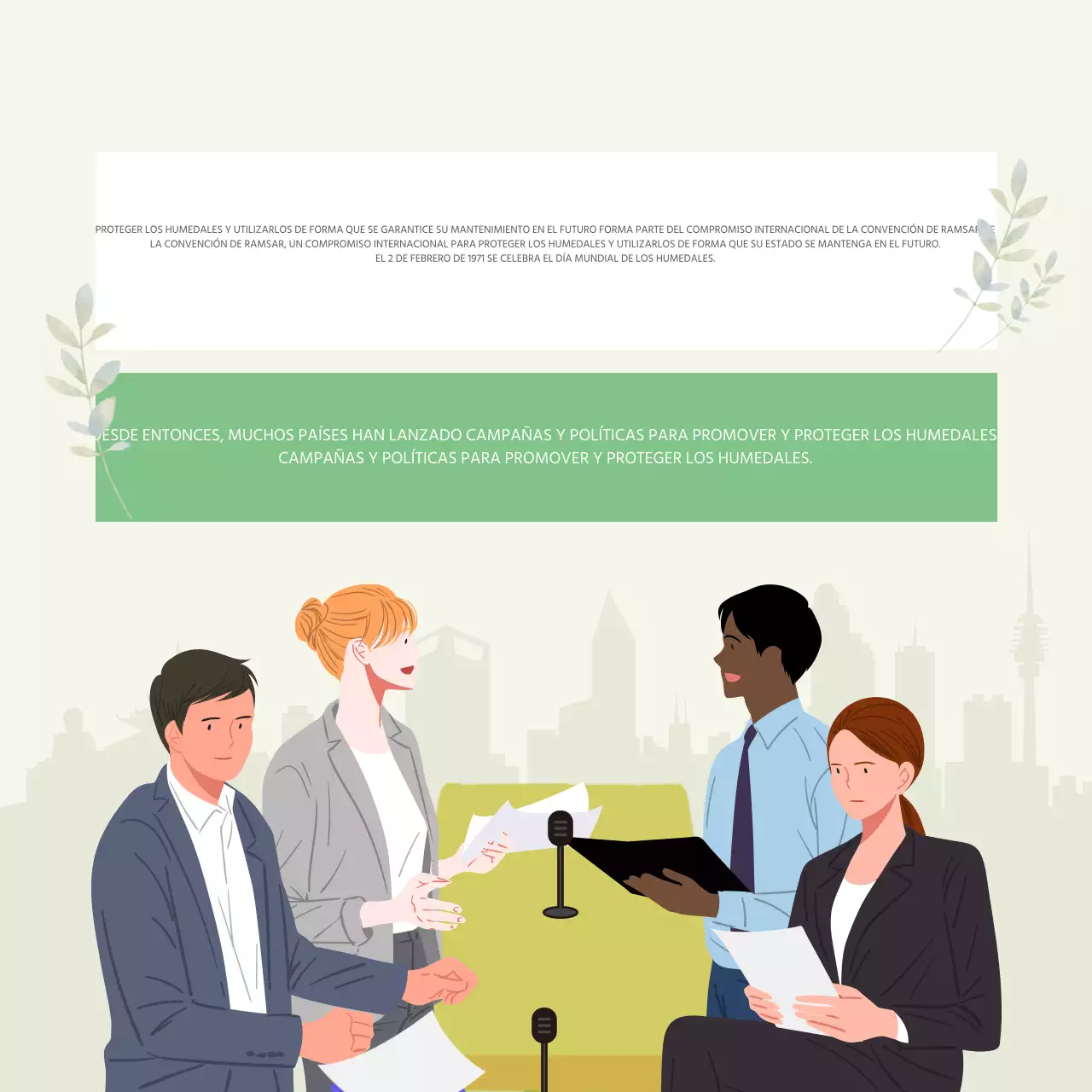 Tarjeta Ducasse del Día Mundial de los HumedalesDiseño de noticias