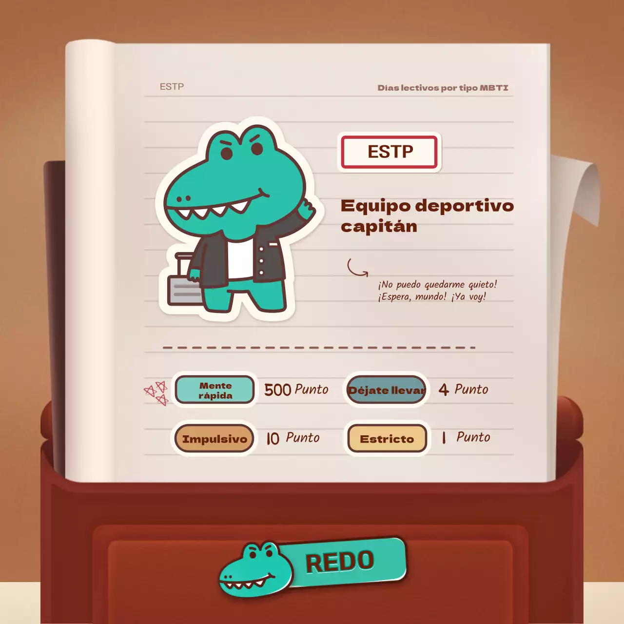 Pruebas de maquetas de concepto de mochila escolar retro marrón y verde