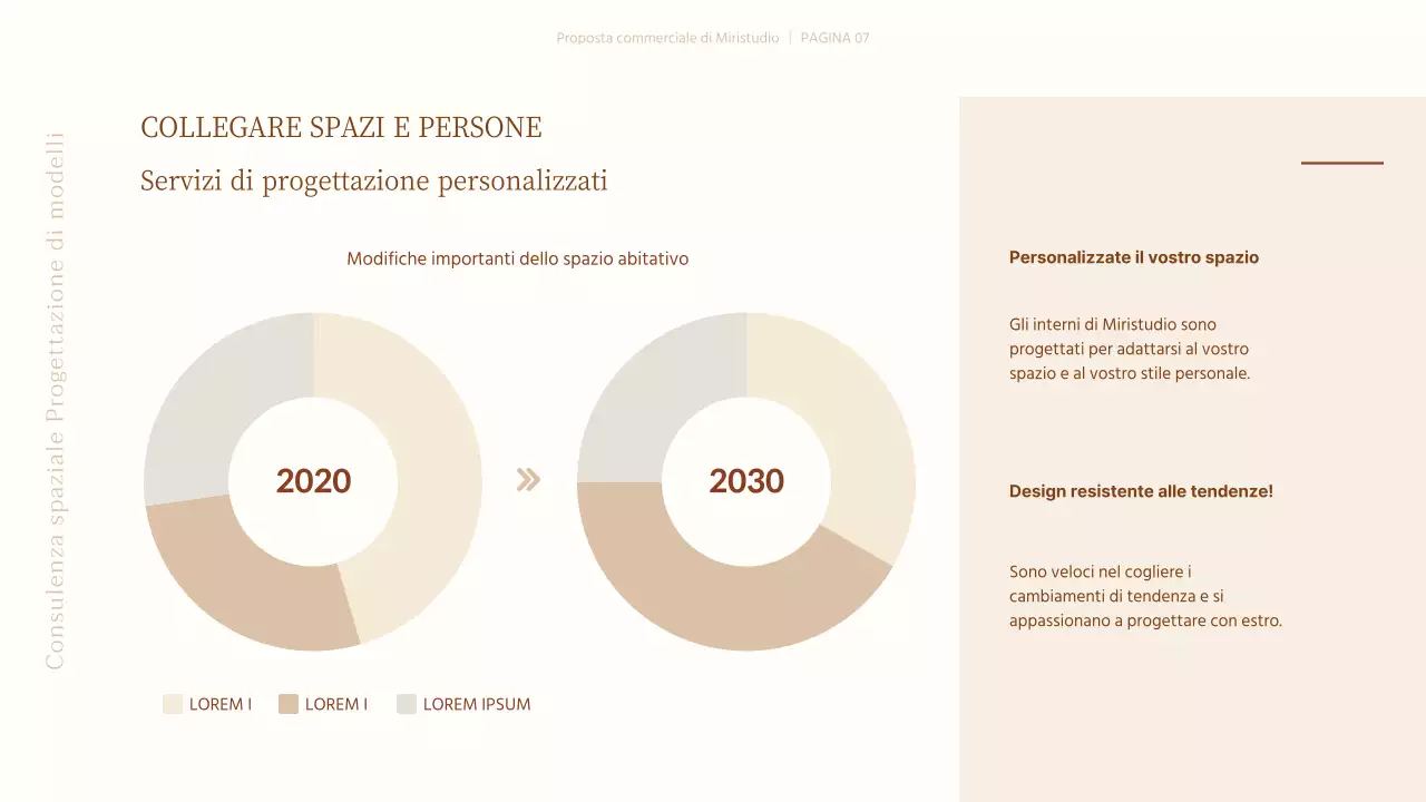 Beige Presentazione semplice