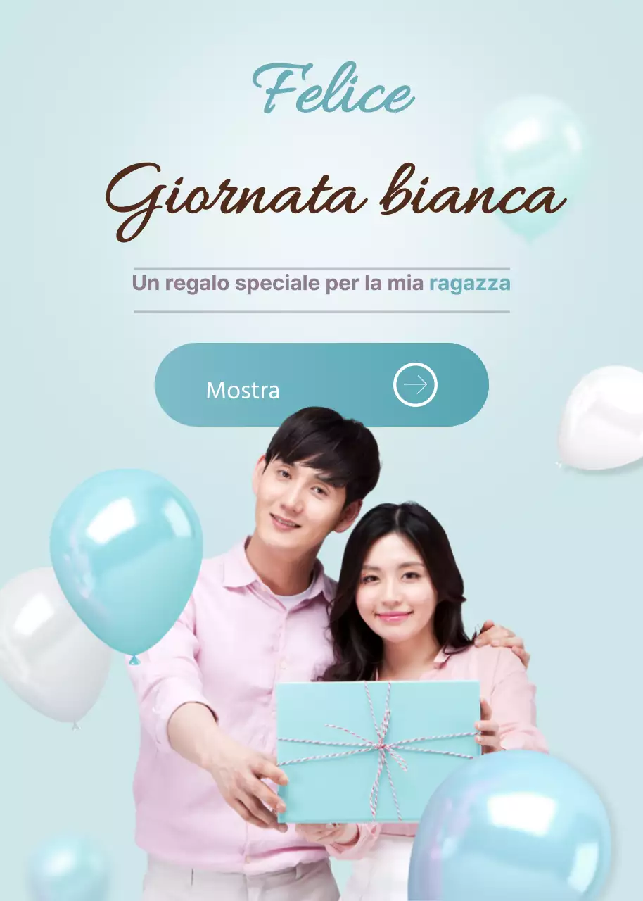 Giorno bianco, San Valentino