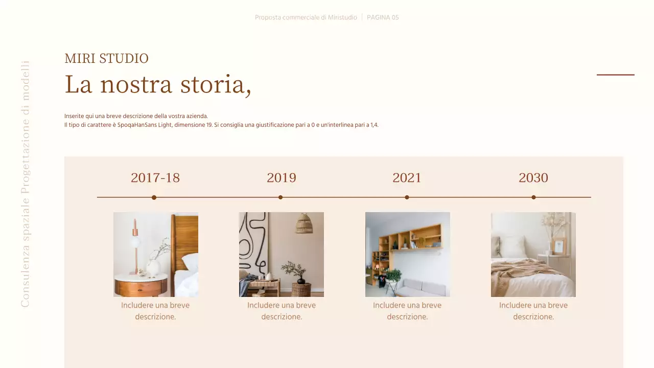 Beige Presentazione semplice