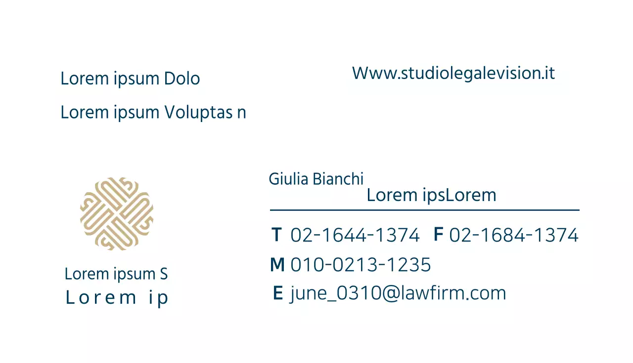 Vincolo dello studio legale Vision