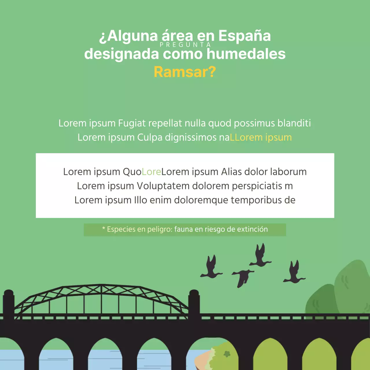 Tarjeta Ducasse del Día Mundial de los HumedalesDiseño de noticias