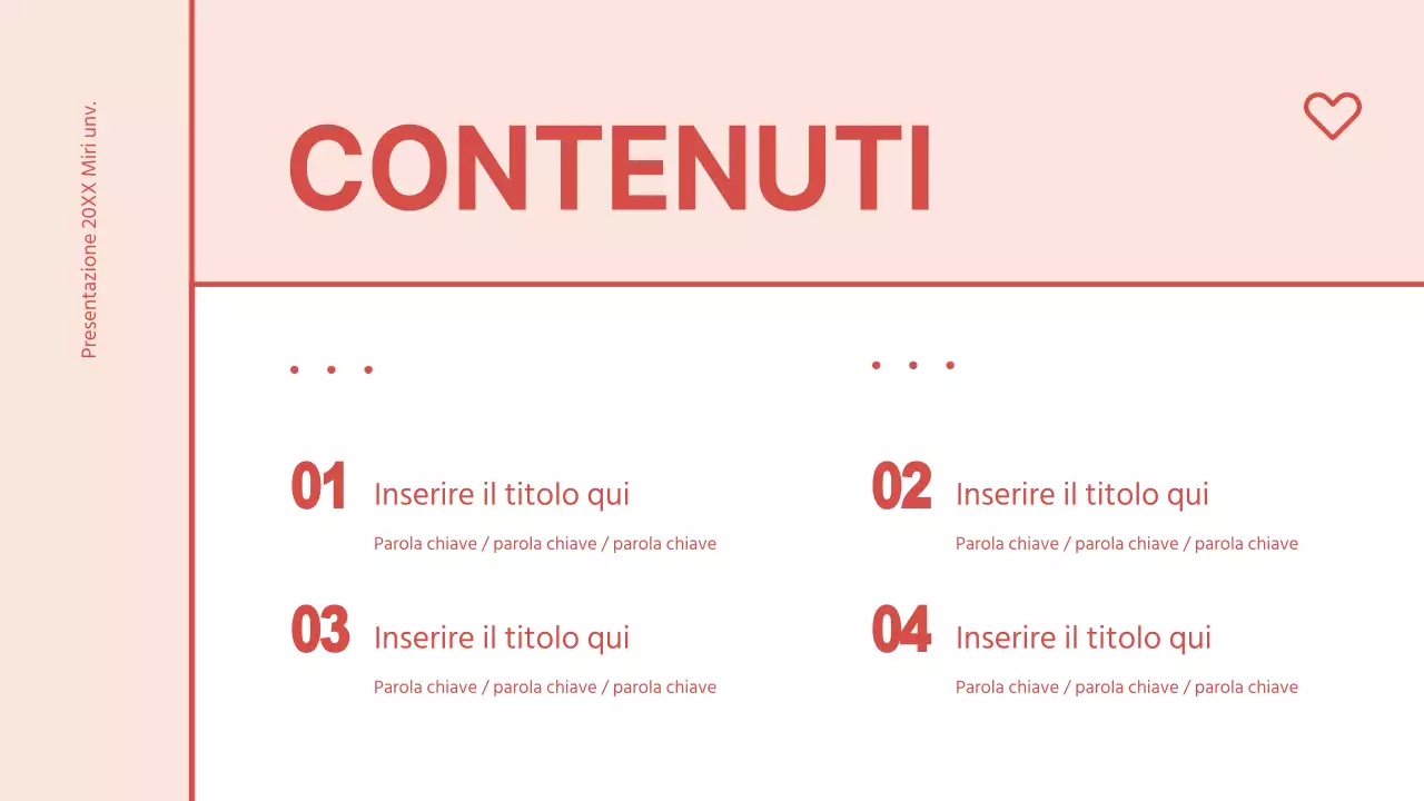 Presentazione del cuore