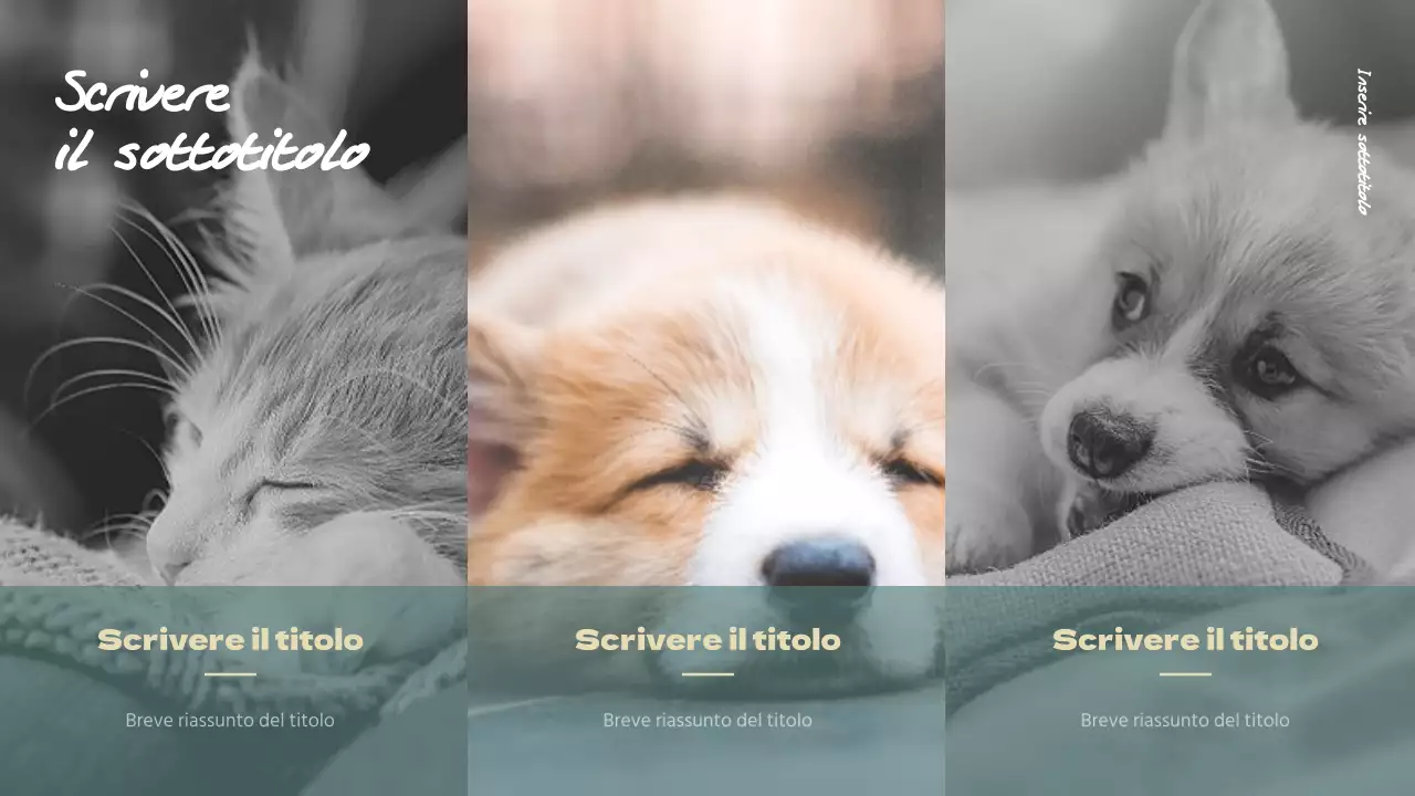 Semplici colori pastello