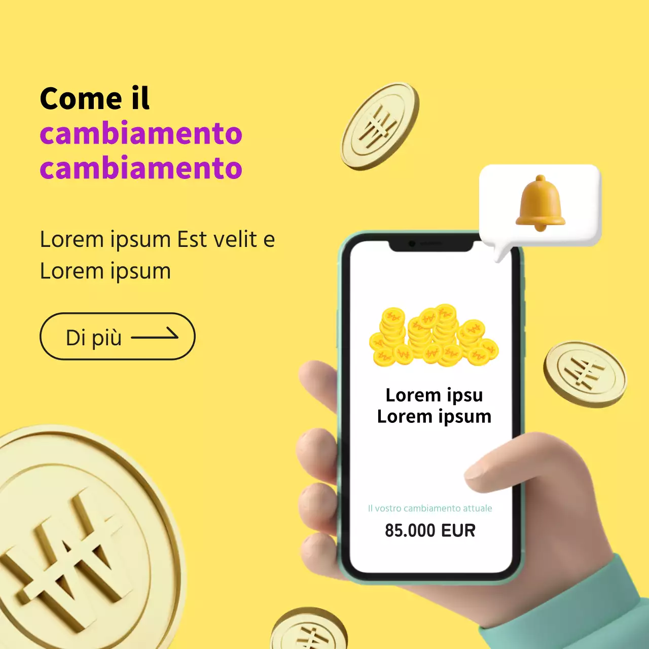 Giallo, risparmio minimalista Messaggi correlati